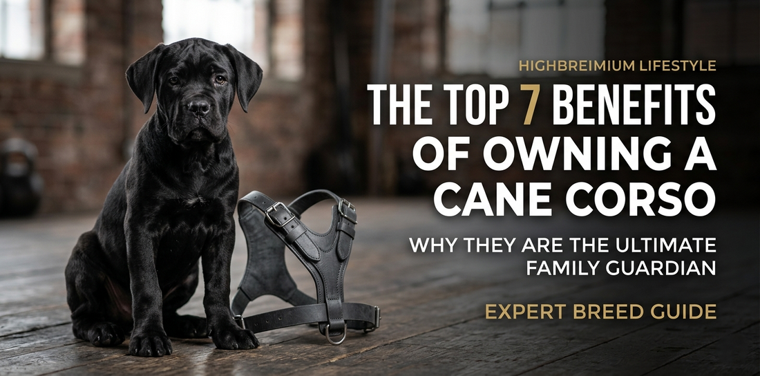 The Top 7 Benefits of Owning a Cane Corso: Why They are the Ultimate Family Guardian