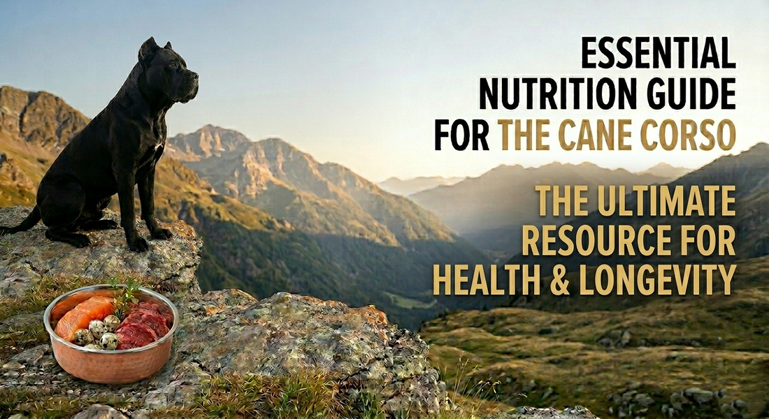 Essential Nutrition Guide for the Cane Corso: How to Feed a Legendary Guardian