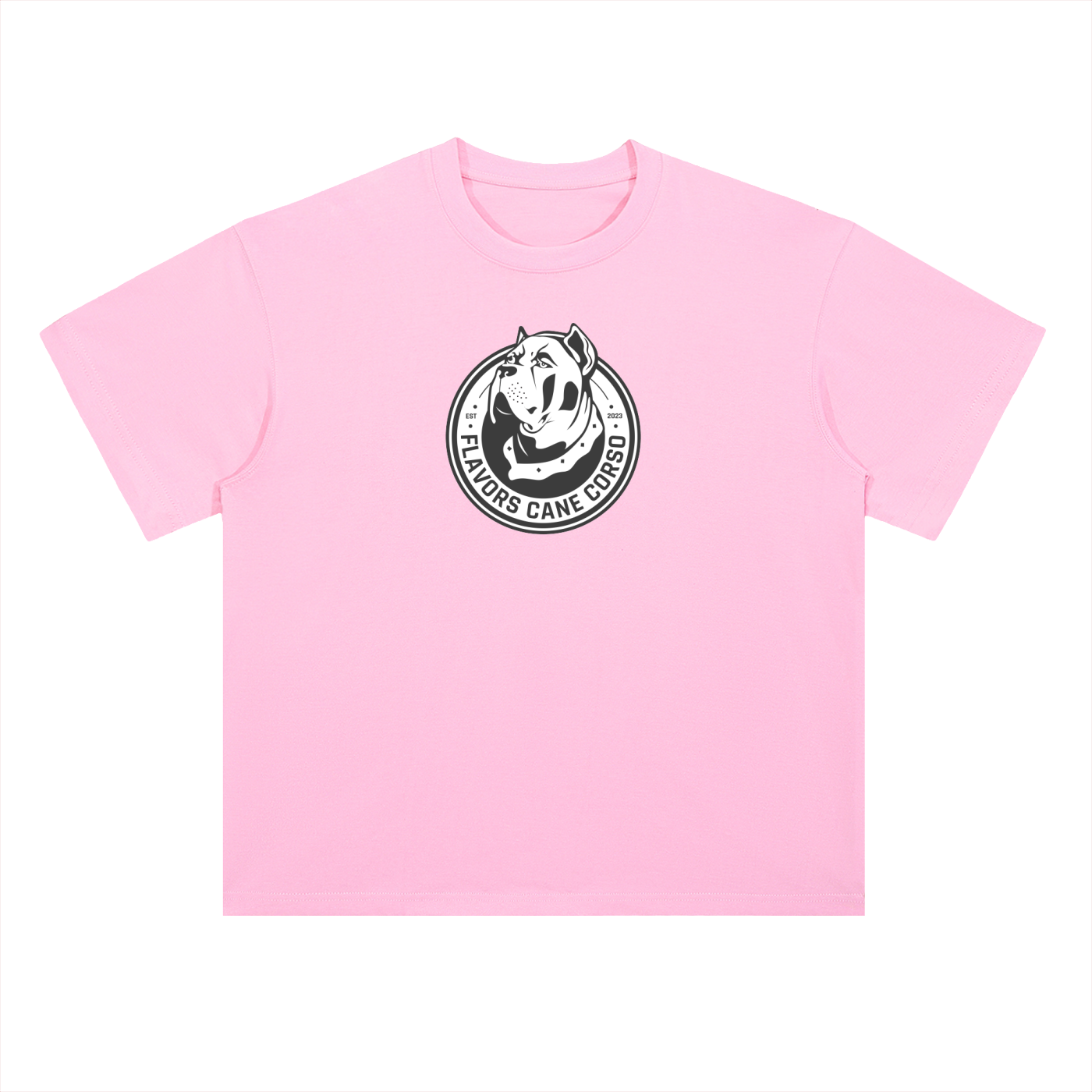 Heavyweight Drop Shoulder Cotton T-Shirt