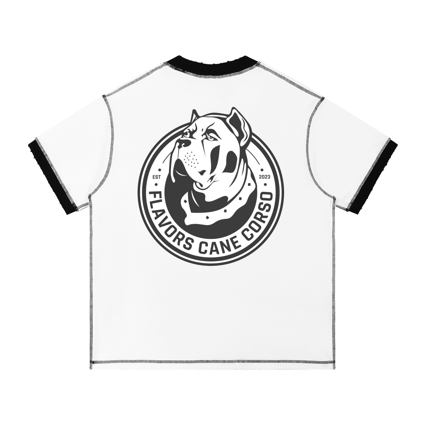 Contrast-Stitched Cotton T-Shirt