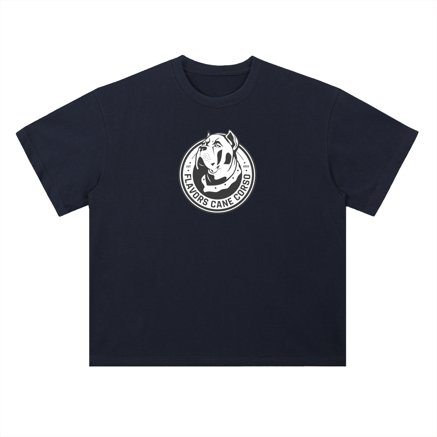 Heavyweight Drop Shoulder Cotton T-Shirt