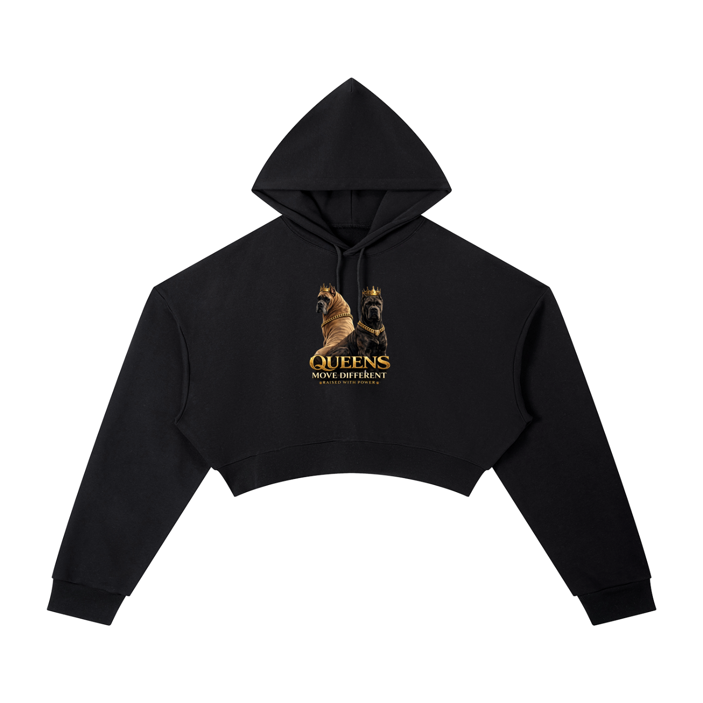 queens move different,core collection,outerwear