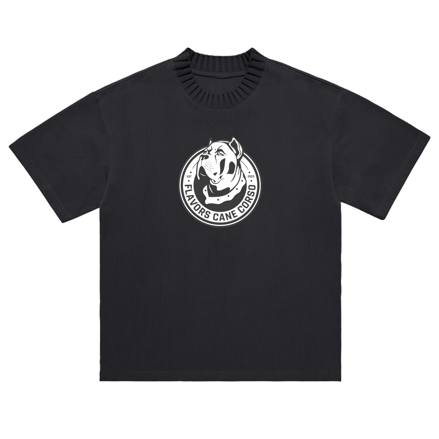 Heavyweight Knitted Round Neck T-Shirt