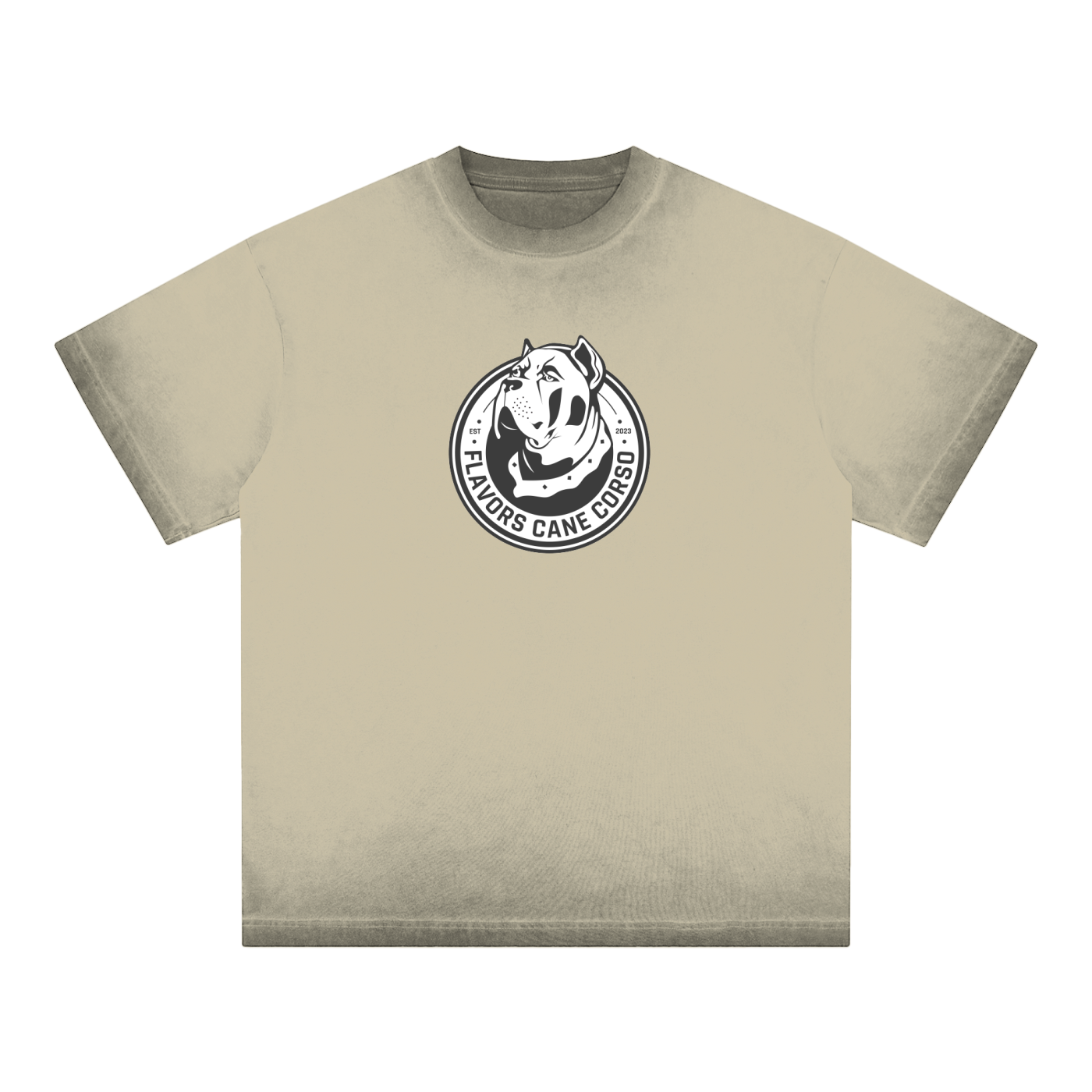 Reverse Dyed Loose Cotton T-Shirt