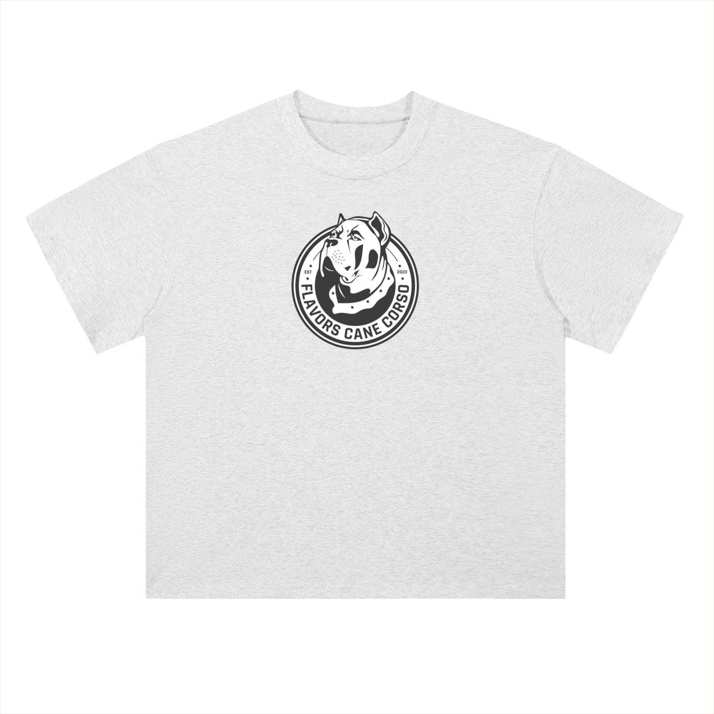 Heavyweight Drop Shoulder Cotton T-Shirt