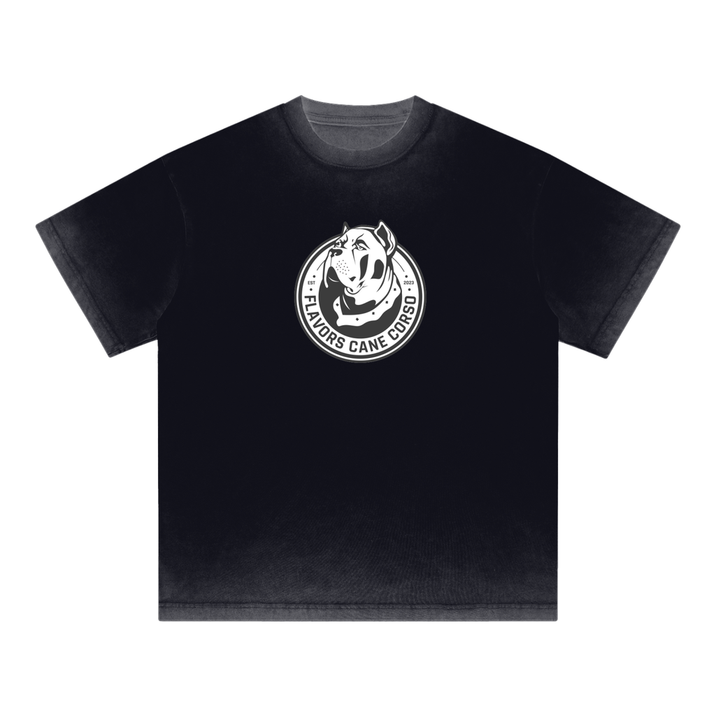 Reverse Dyed Loose Cotton T-Shirt
