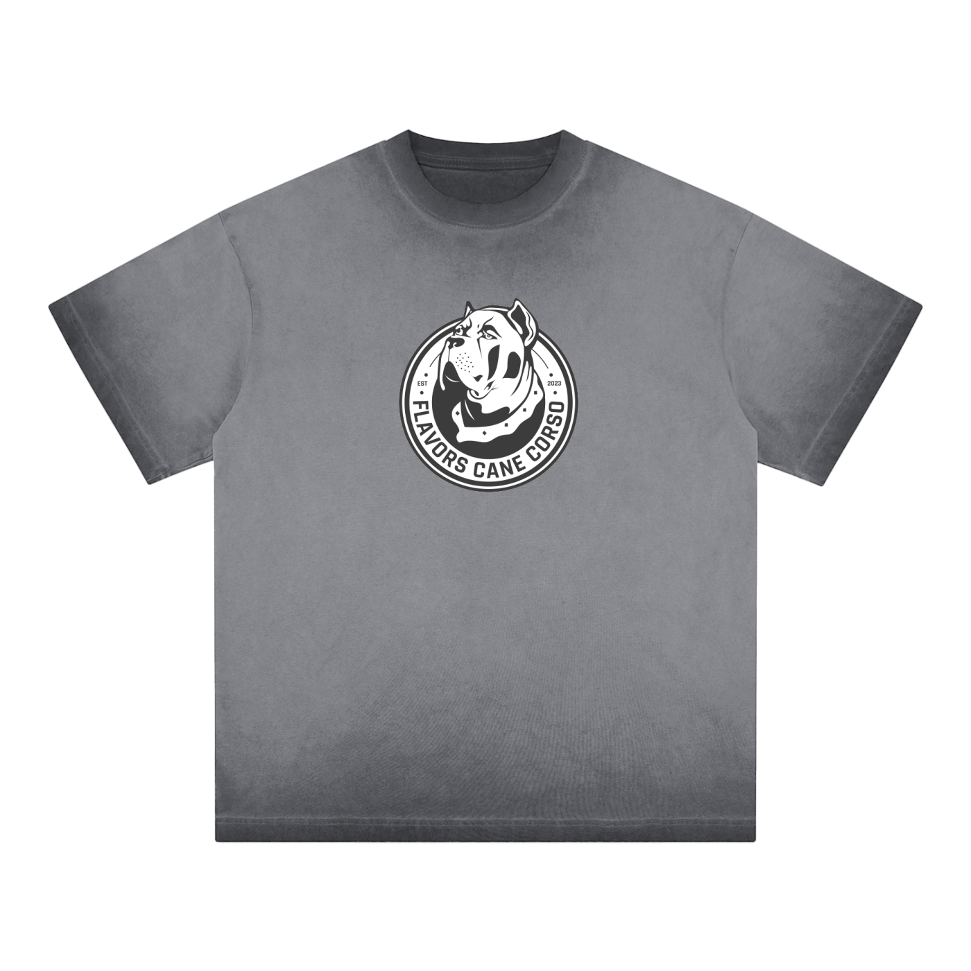 Reverse Dyed Loose Cotton T-Shirt