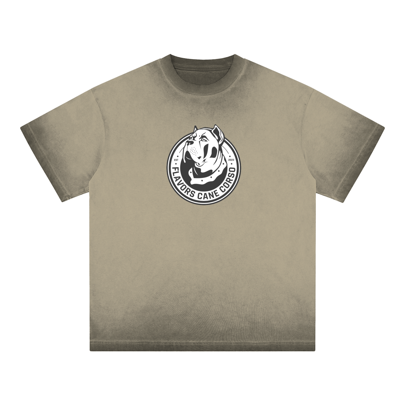 Reverse Dyed Loose Cotton T-Shirt