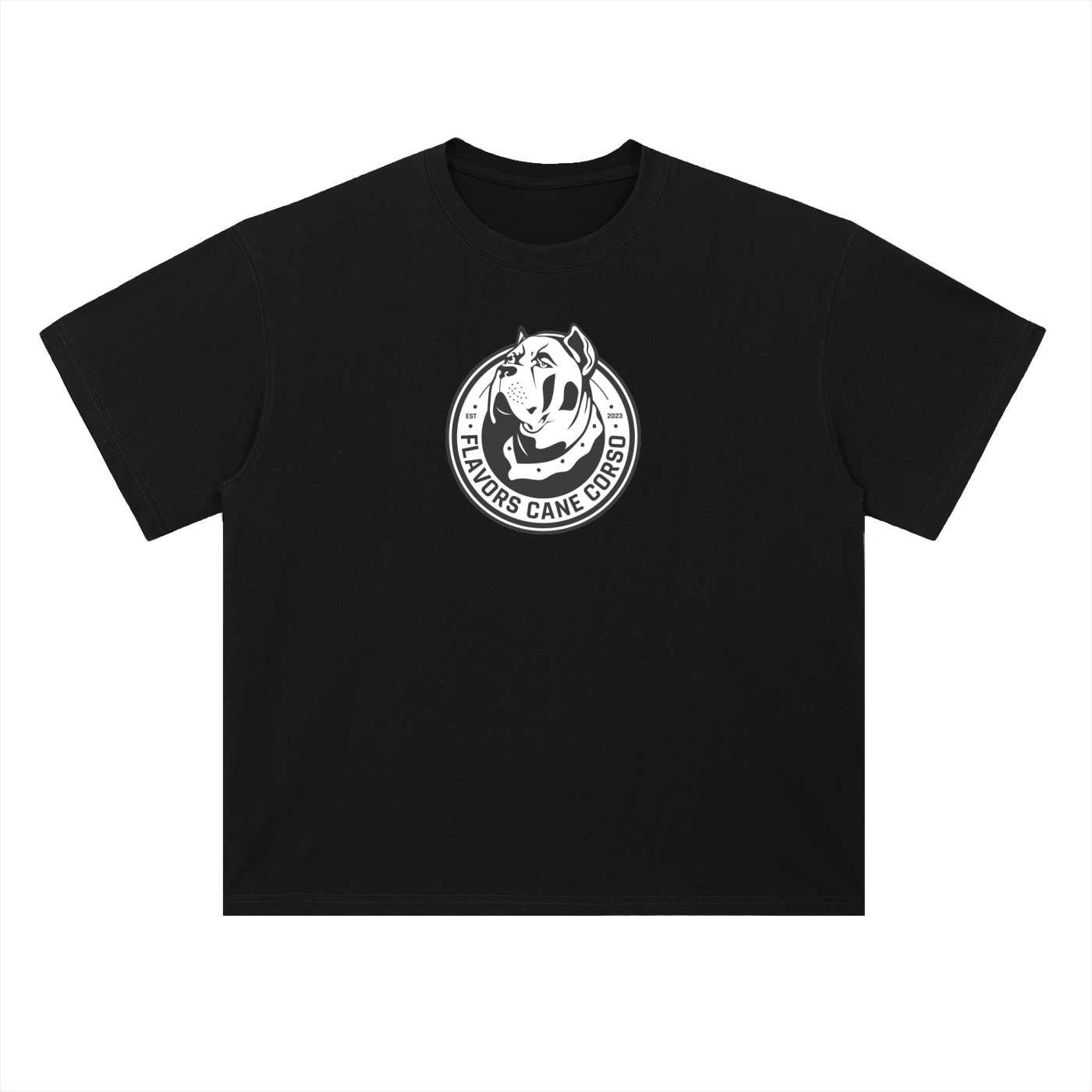 Heavyweight Drop Shoulder Cotton T-Shirt